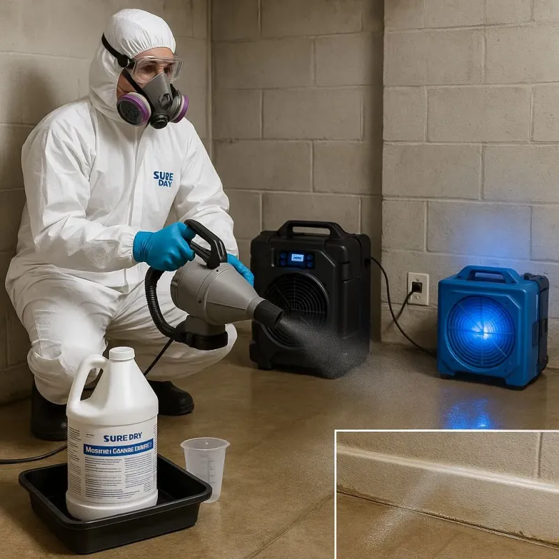 Sanitization and Odor Removal process in Rio Dell, CA