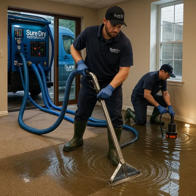 Water Extraction and Removal process in Rio Dell, CA